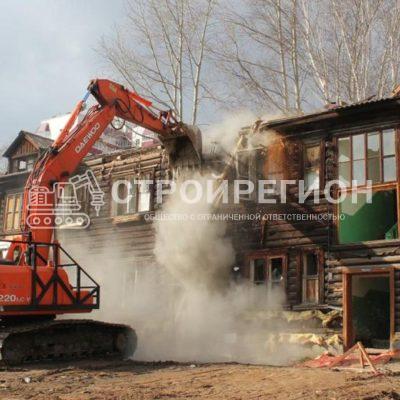 Ликвидация ветхого жилья путем поэлементной разборки