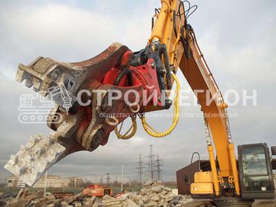 Гидроножницы — универсальное оборудование для демонтажа зданий