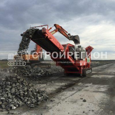 Самоходная дробильная установка SANDVIK QJ340 (EXTEC С12+)